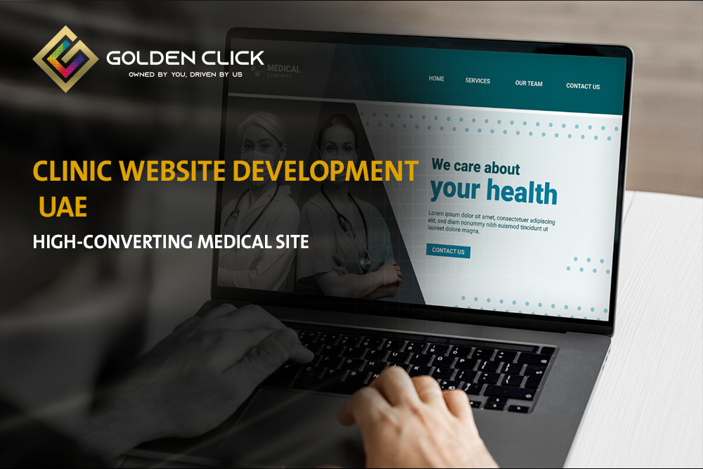 clinic website development UAE