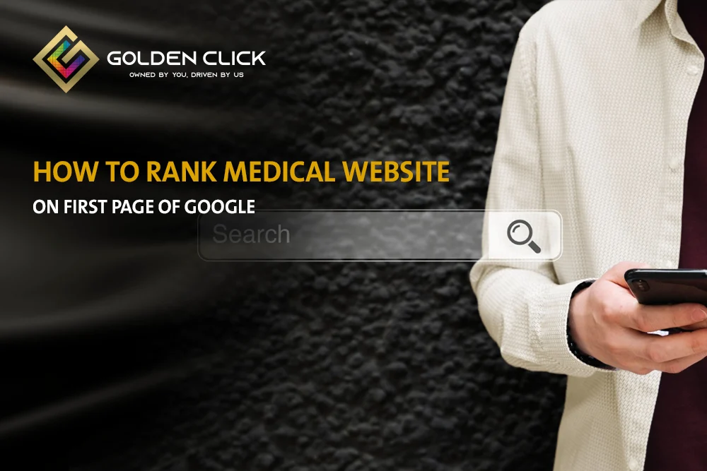 rank medical website on first page