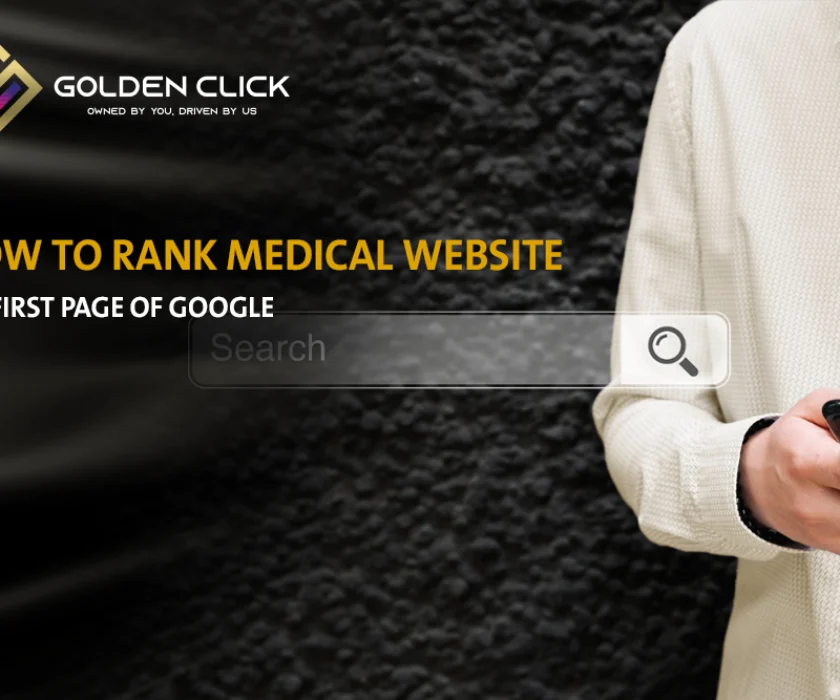 rank medical website on first page