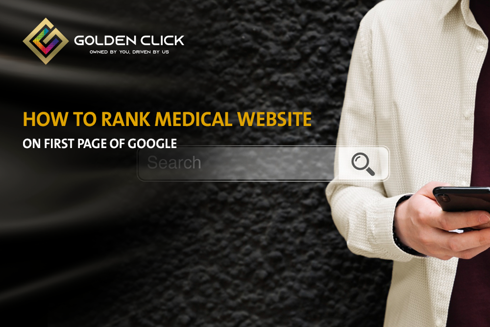 rank medical website on first page