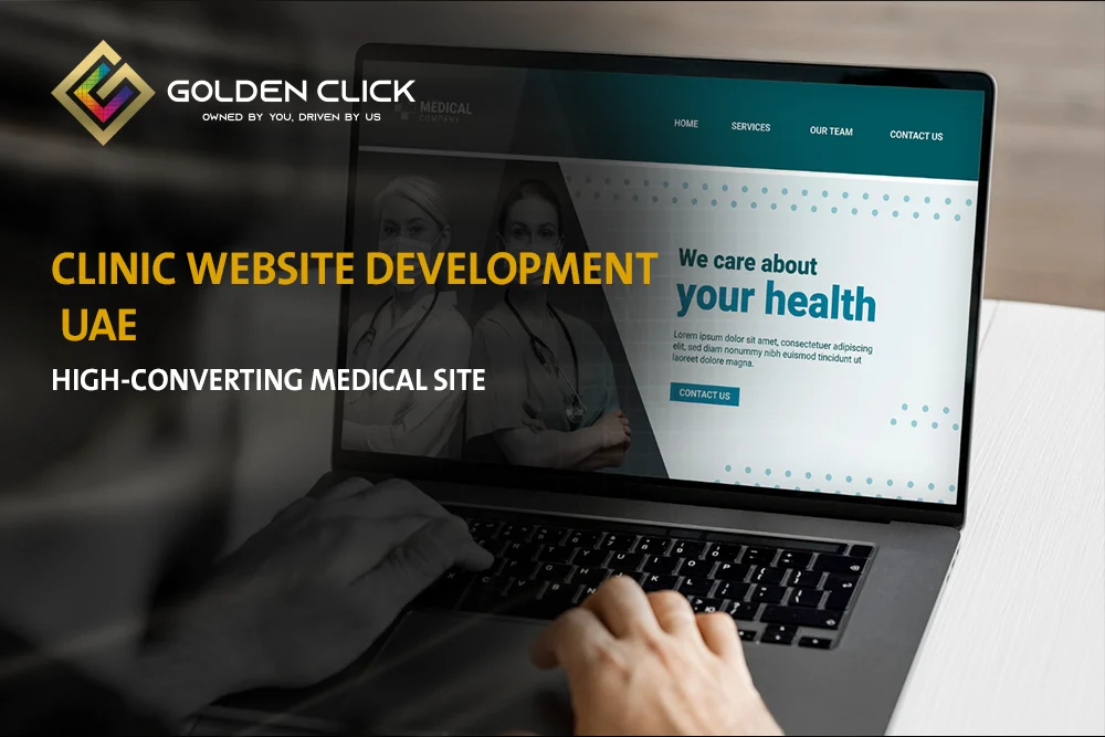 clinic website development UAE