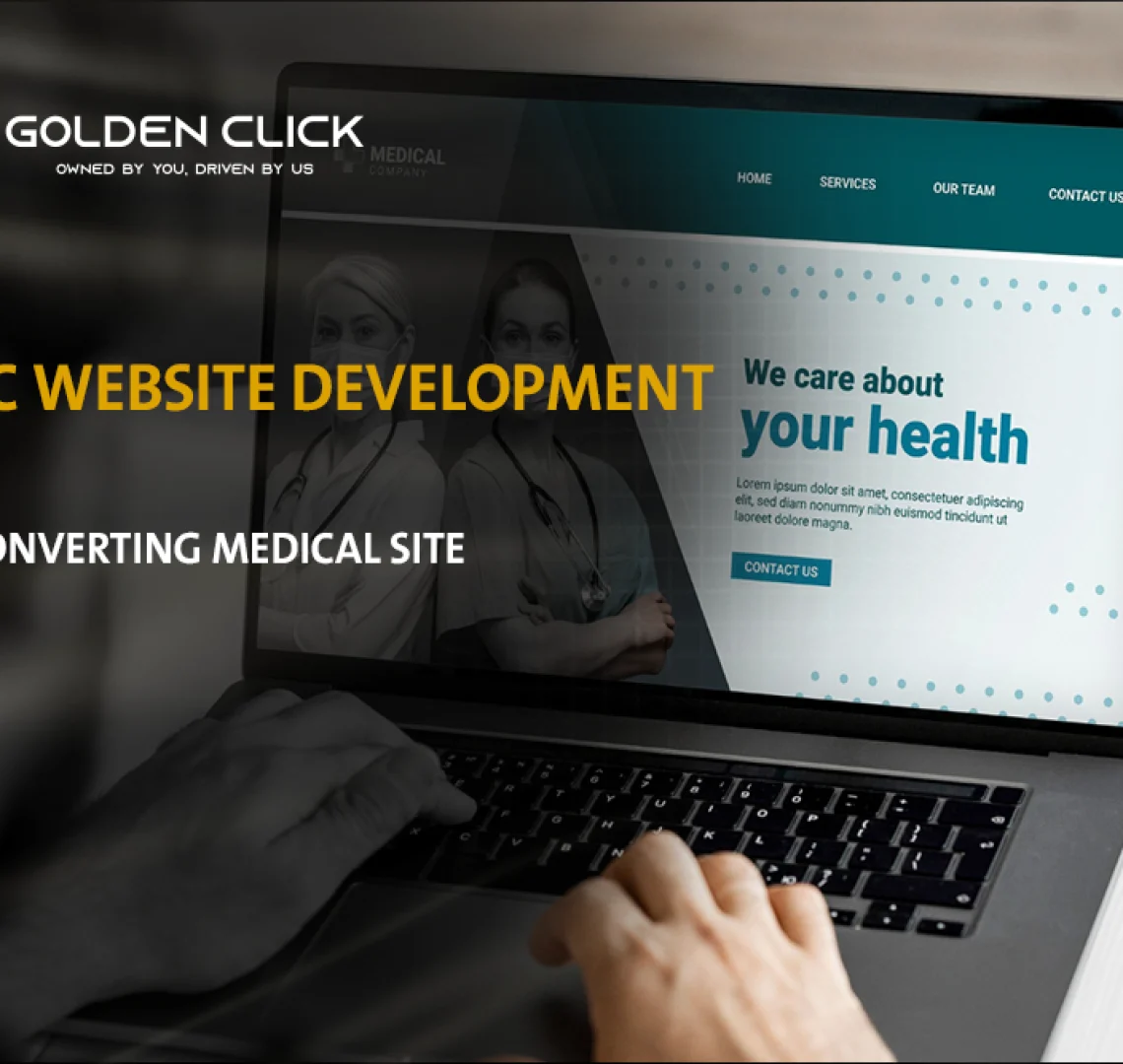 clinic website development UAE
