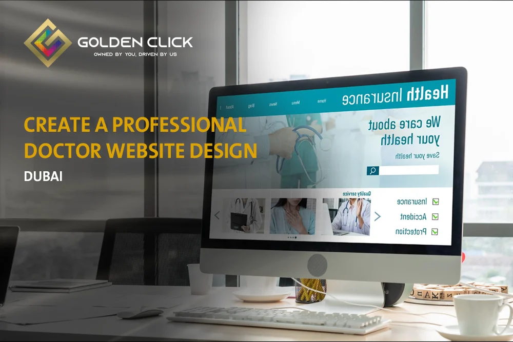 doctor website design Dubai