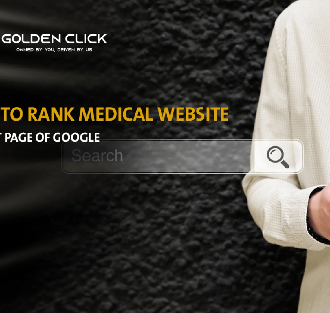 rank medical website on first page