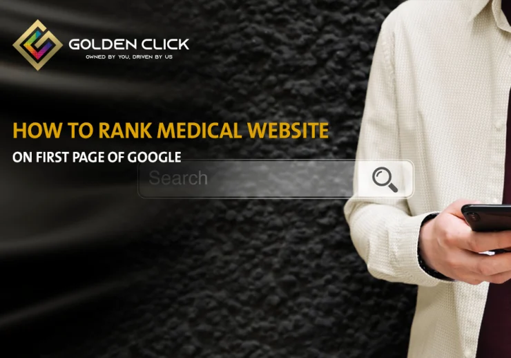 rank medical website on first page