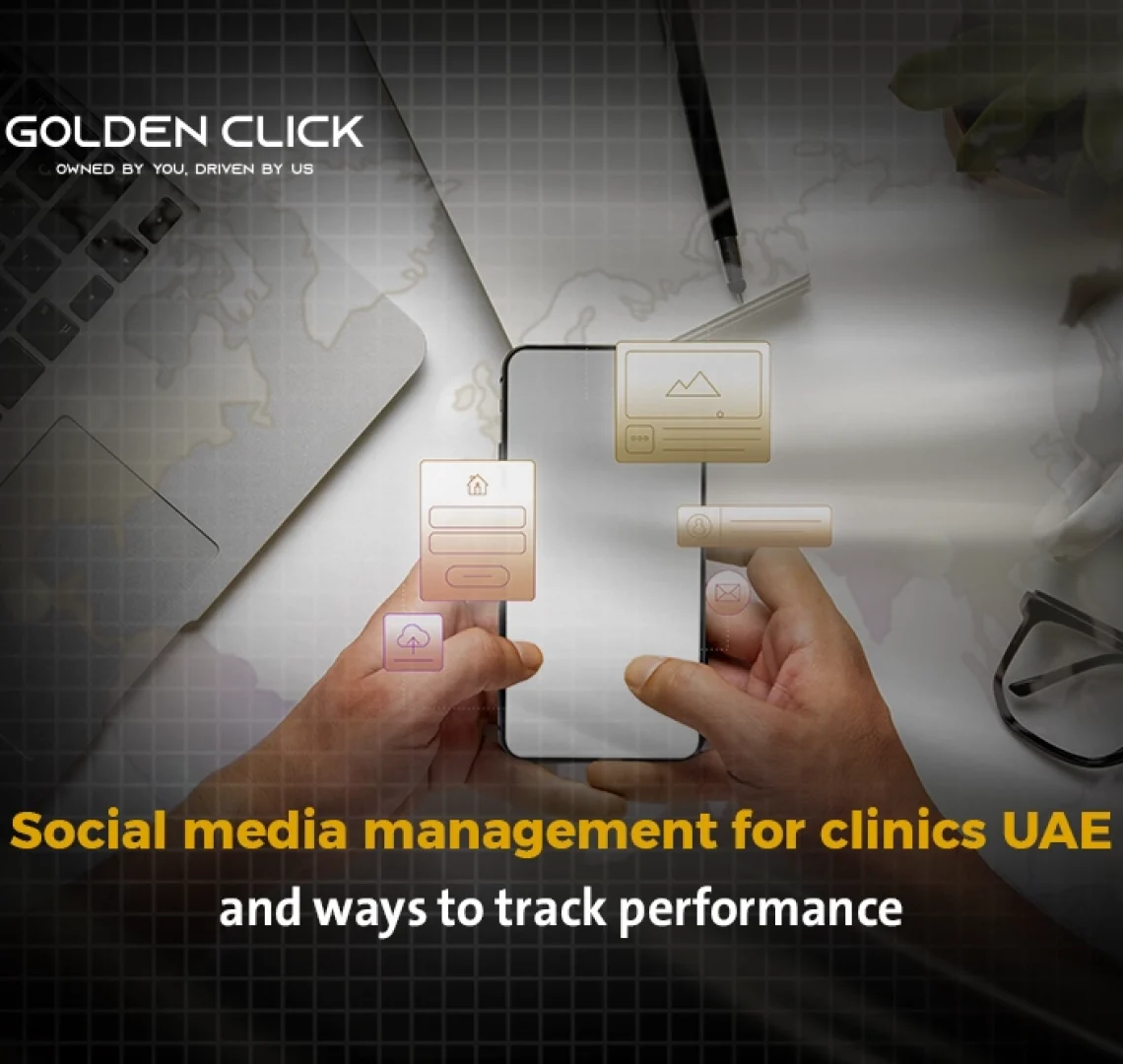 social media management for clinics UAE